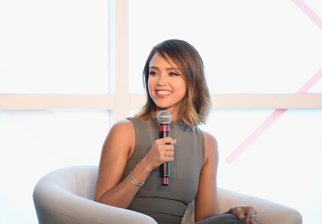 NEW YORK, NY - JUNE 10:  Actress Jessica Alba takes part in the 2015 Forbes Women's Summit: Transforming The Rules Of Engagement at Pier 60 on June 10, 2015 in New York City.  (Photo by Michael Loccisano/Getty Images)